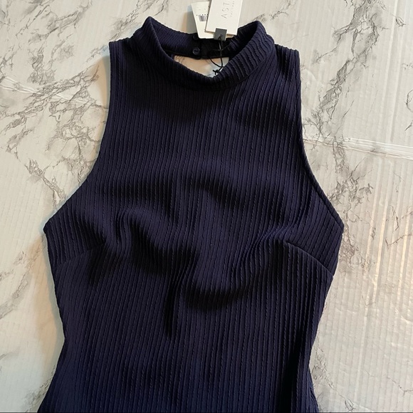 *ASTR* The Label Nordstrom Navy Ribbed Bodycon Dress NWT - Picture 10 of 14